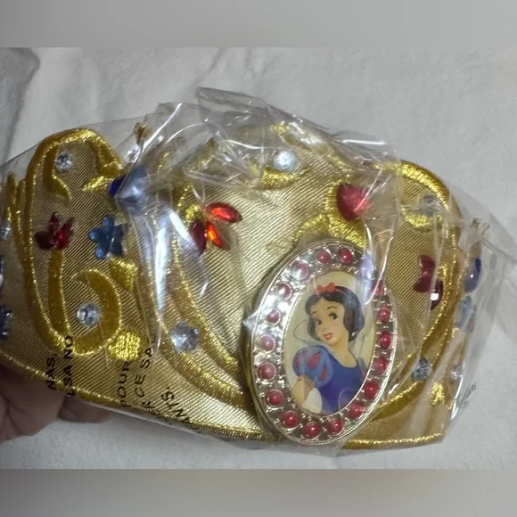 Snow White Enchanted Scepter/Wand and Tiara Set for Dress Up, Lillian Veron, NEW - Picture 8 of 16